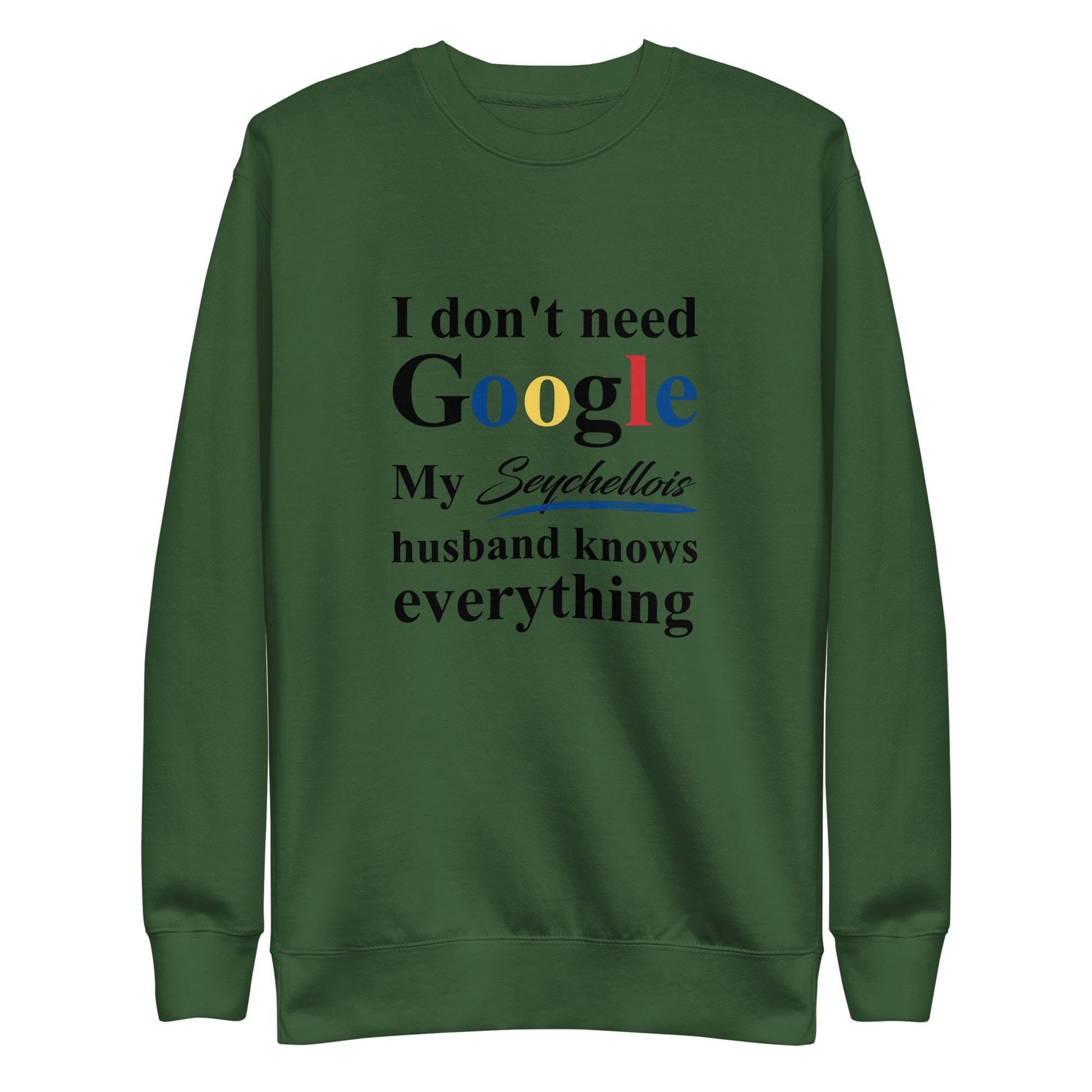 Seychellois Funny Husband Premium Sweatshirt