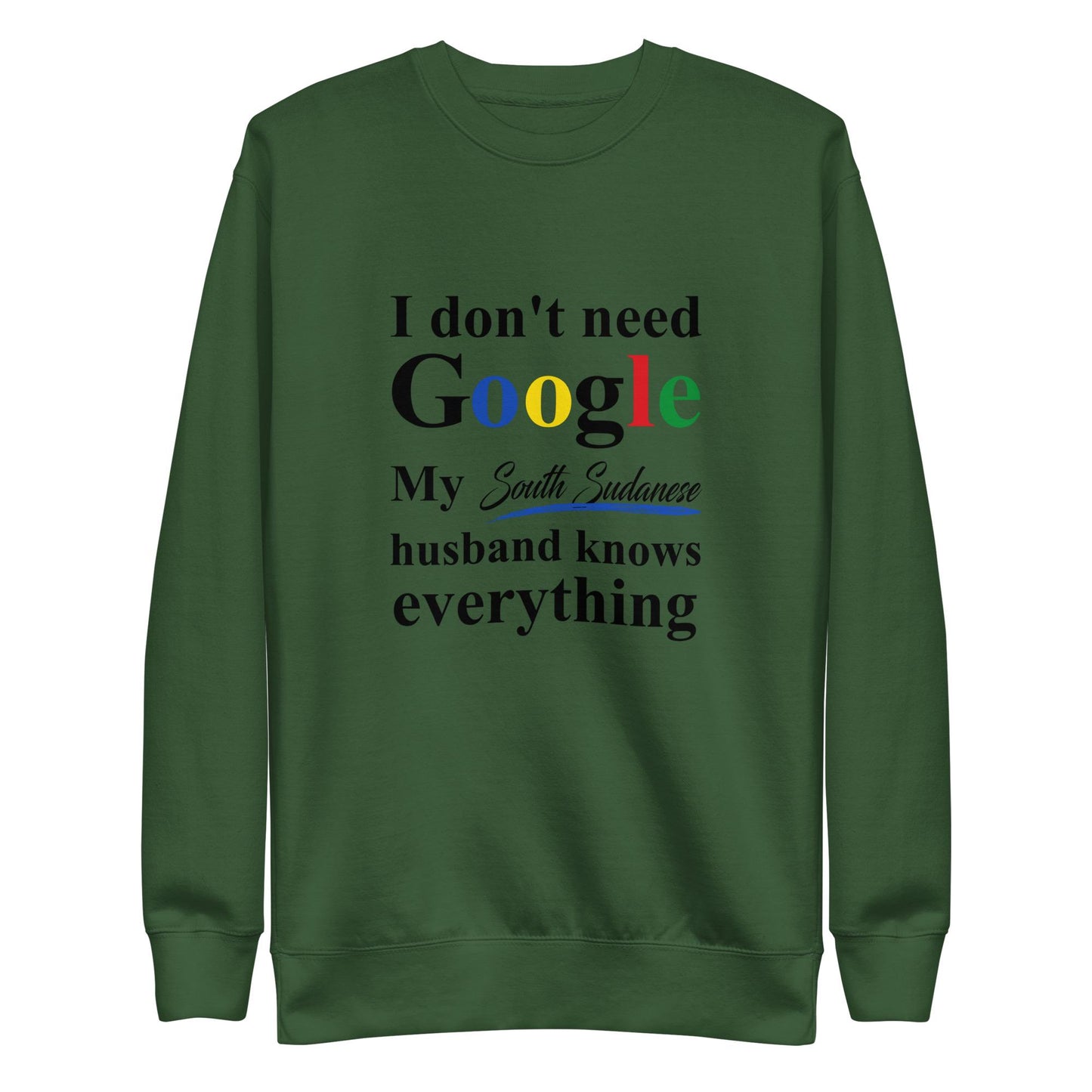 South Sudanese Funny Husband Premium Sweatshirt