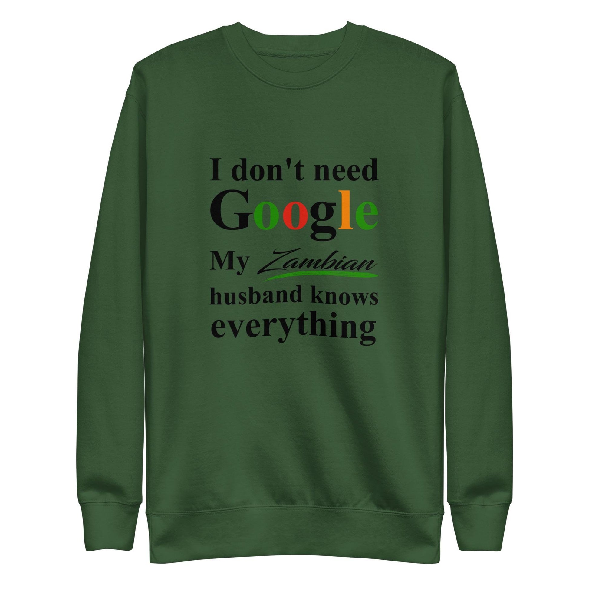 Zambian Funny Husband Premium Sweatshirt