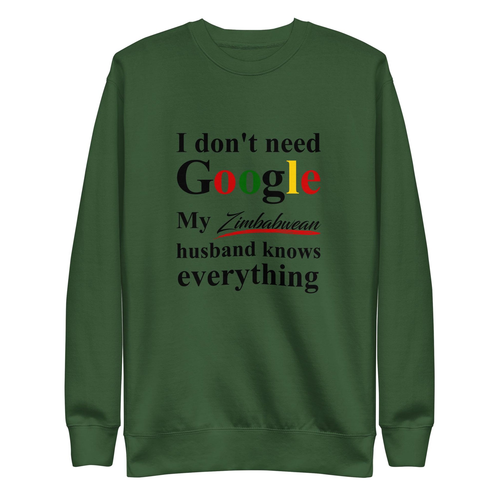 Zimbabwean Funny Husband Premium Sweatshirt