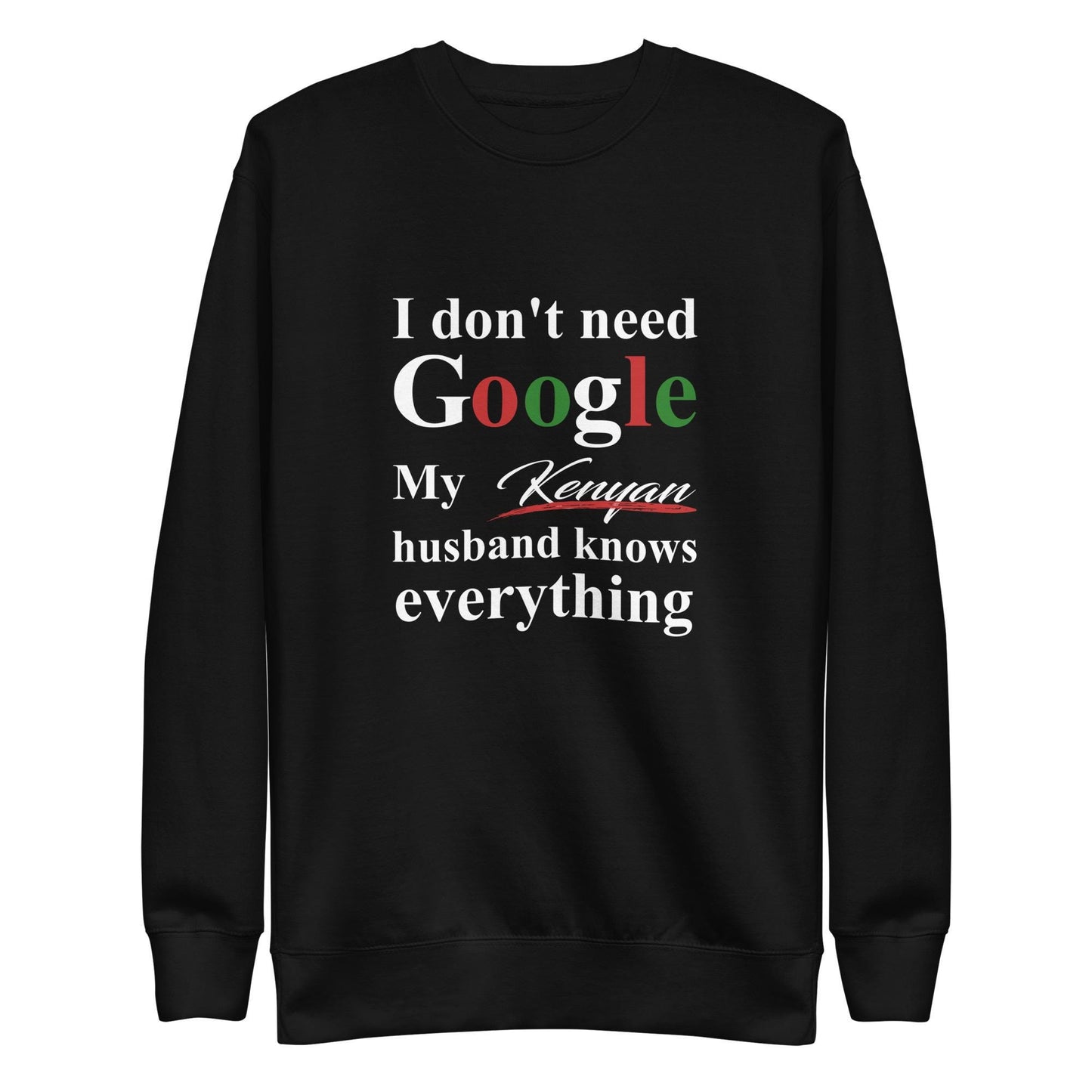 Kenyan Funny Husband Premium Sweatshirt