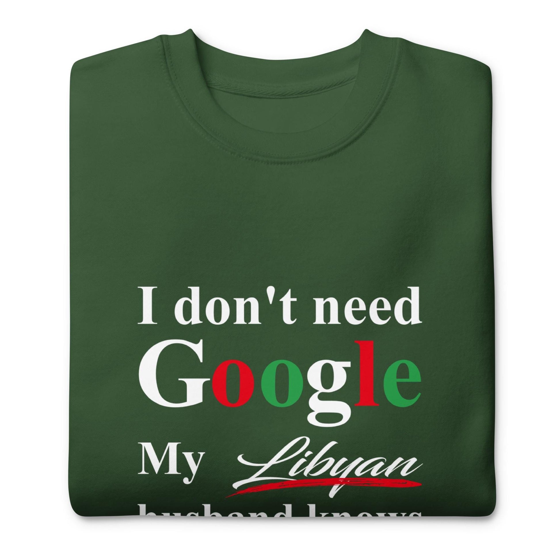 Libyan Funny Husband Premium Sweatshirt