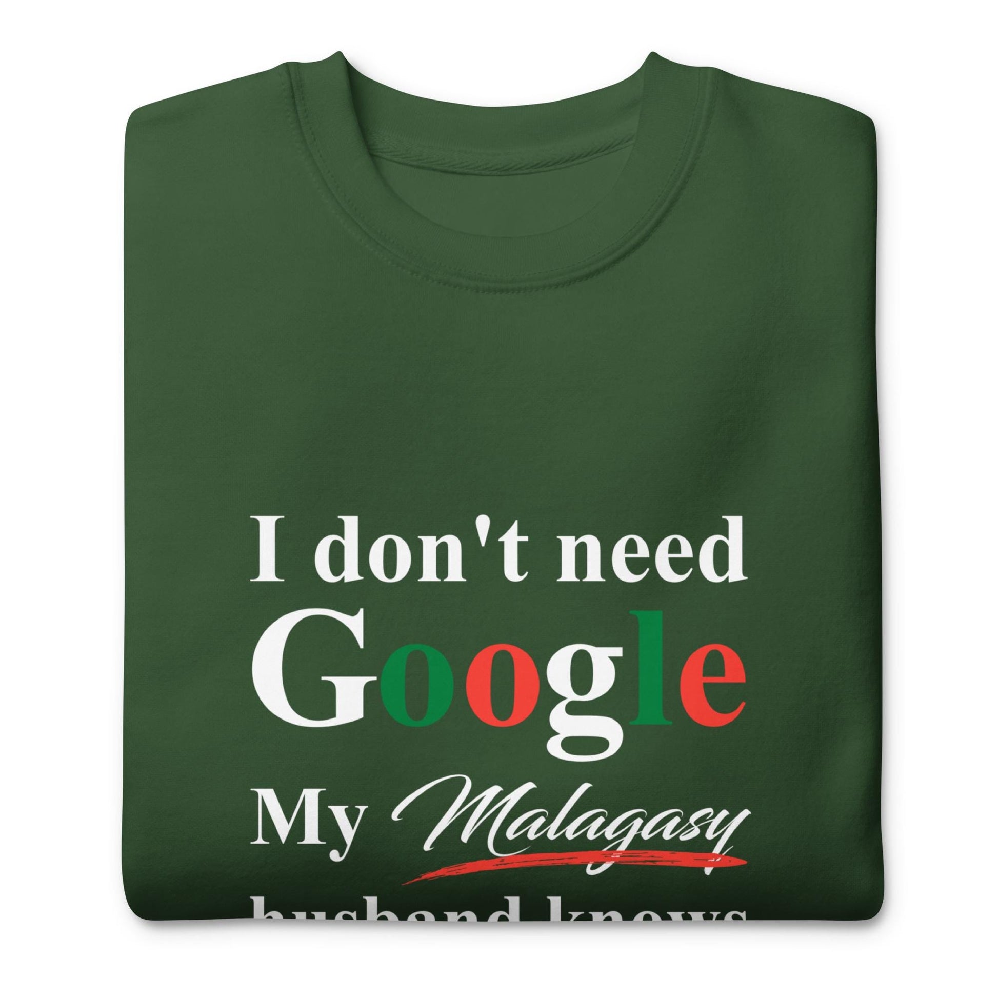 Madagascar Funny Husband Premium Sweatshirt