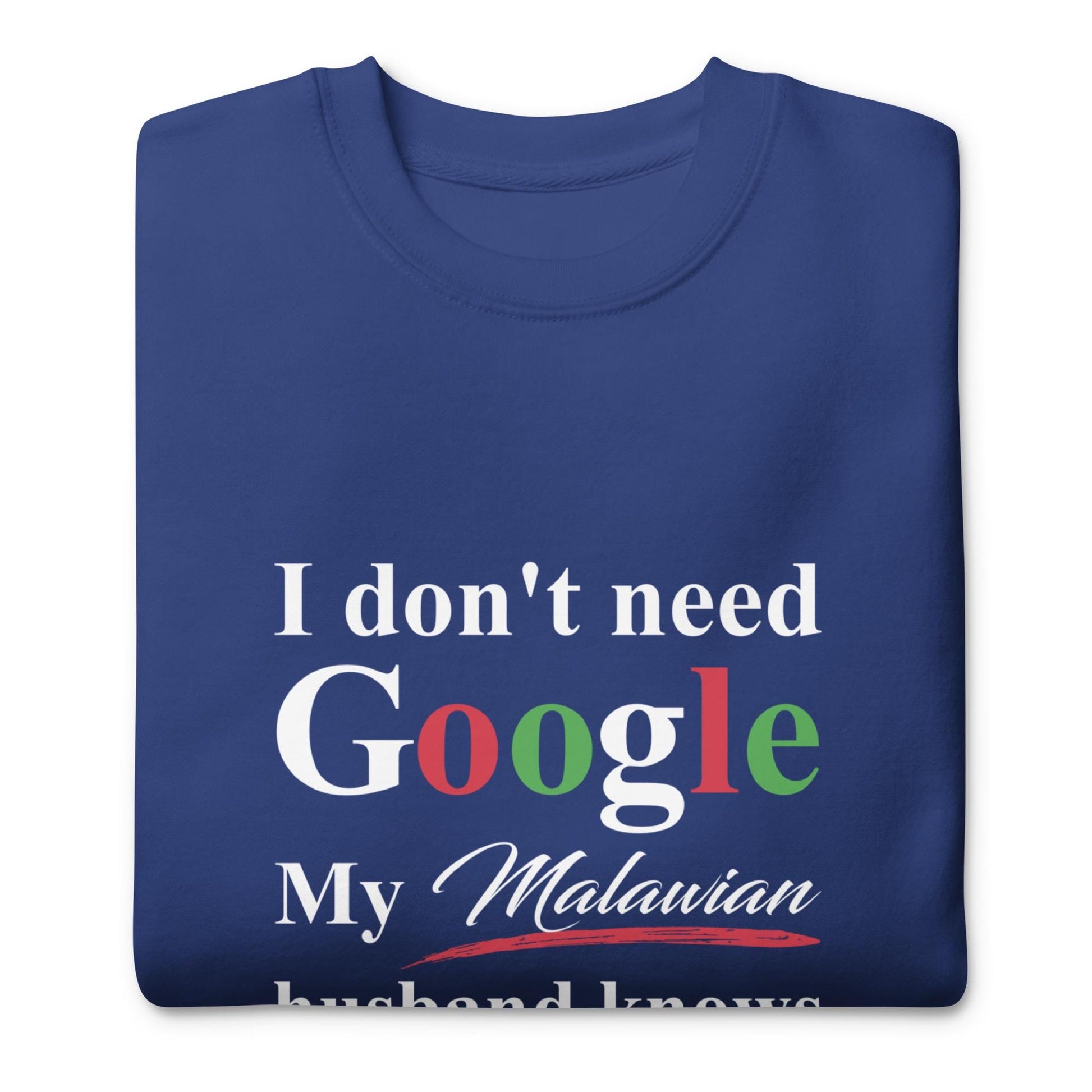 Malawian Funny Husband Premium Sweatshirt