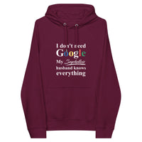 Seychellois Funny Husband eco raglan hoodie