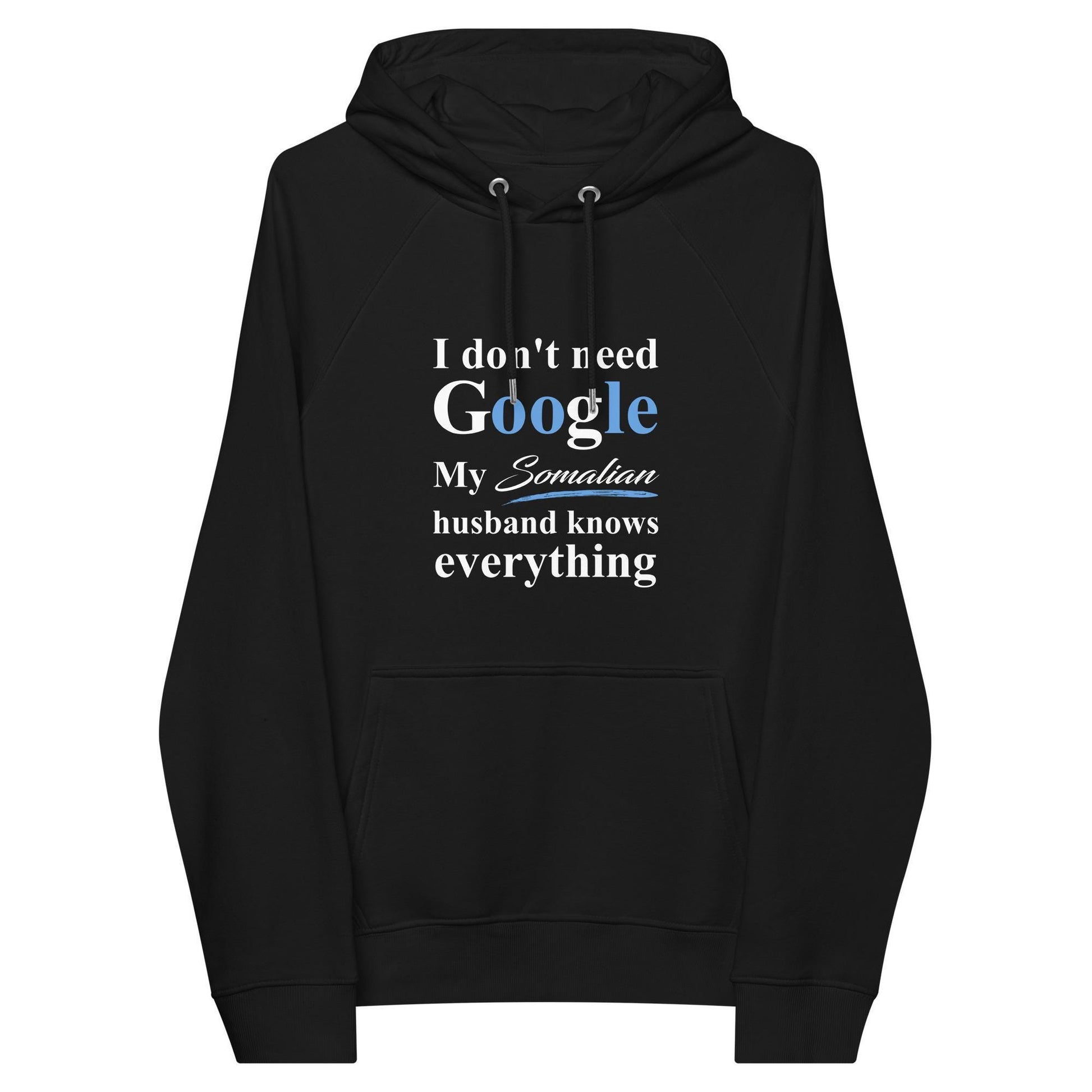 Somalia Funny Husband eco raglan hoodie