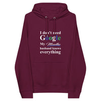 Lesotho Funny Husband eco raglan hoodie