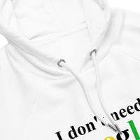 São Tomé and Príncipe Funny Husband eco raglan hoodie