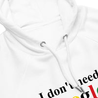 South Sudanese Funny Husband eco raglan hoodie