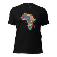 All African Countries Unisex t-shirt