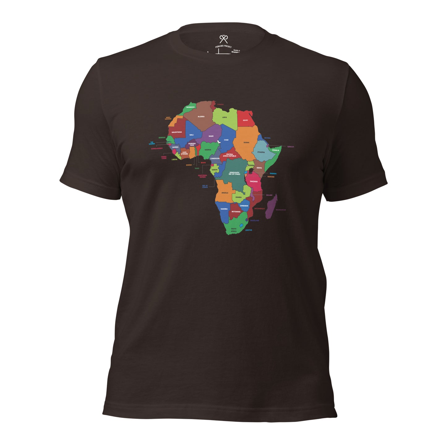 All African Countries Unisex t-shirt