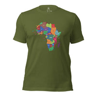 All African Countries Unisex t-shirt