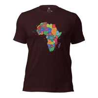 All African Countries Unisex t-shirt